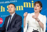 Wes Streeting and Victoria Atkins at the Times Commission Summit